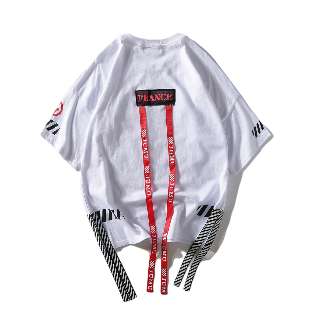 Hip Hop Streetwear T-Shirt for Men - Loose Fit Summer