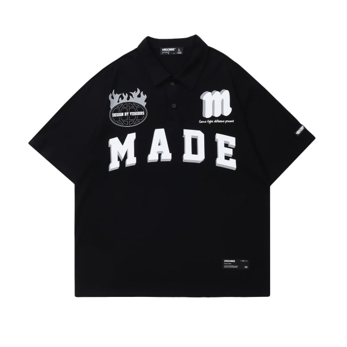 Vintage Loose Fit Half Sleeve T-Shirt for Men