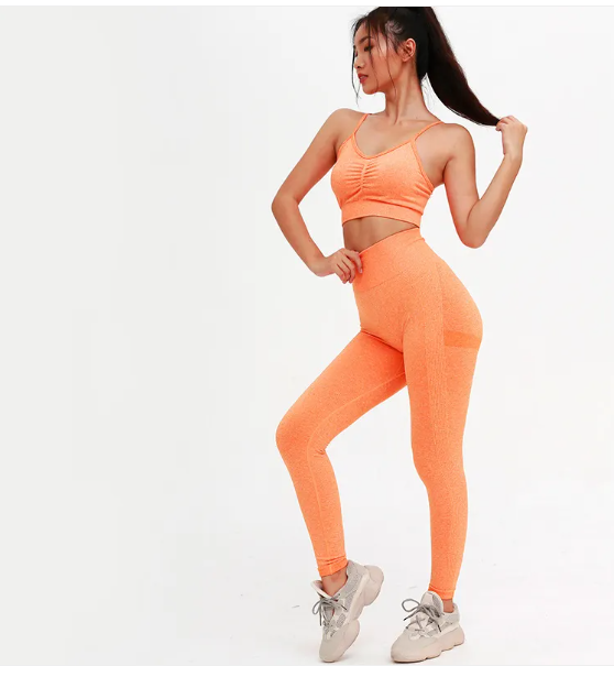 Peach Fit Yoga Pants