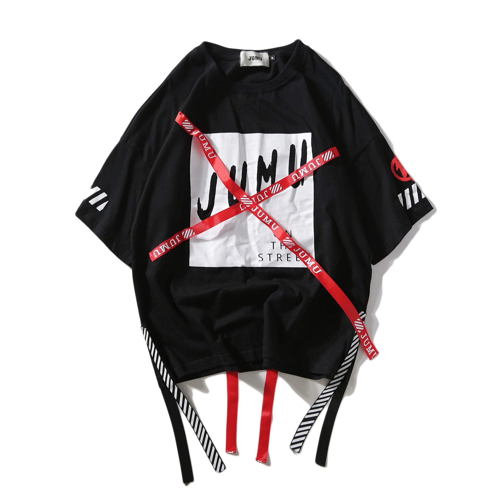Hip Hop Streetwear T-Shirt for Men - Loose Fit Summer