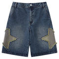 Vintage Star Patch Jeans for Men