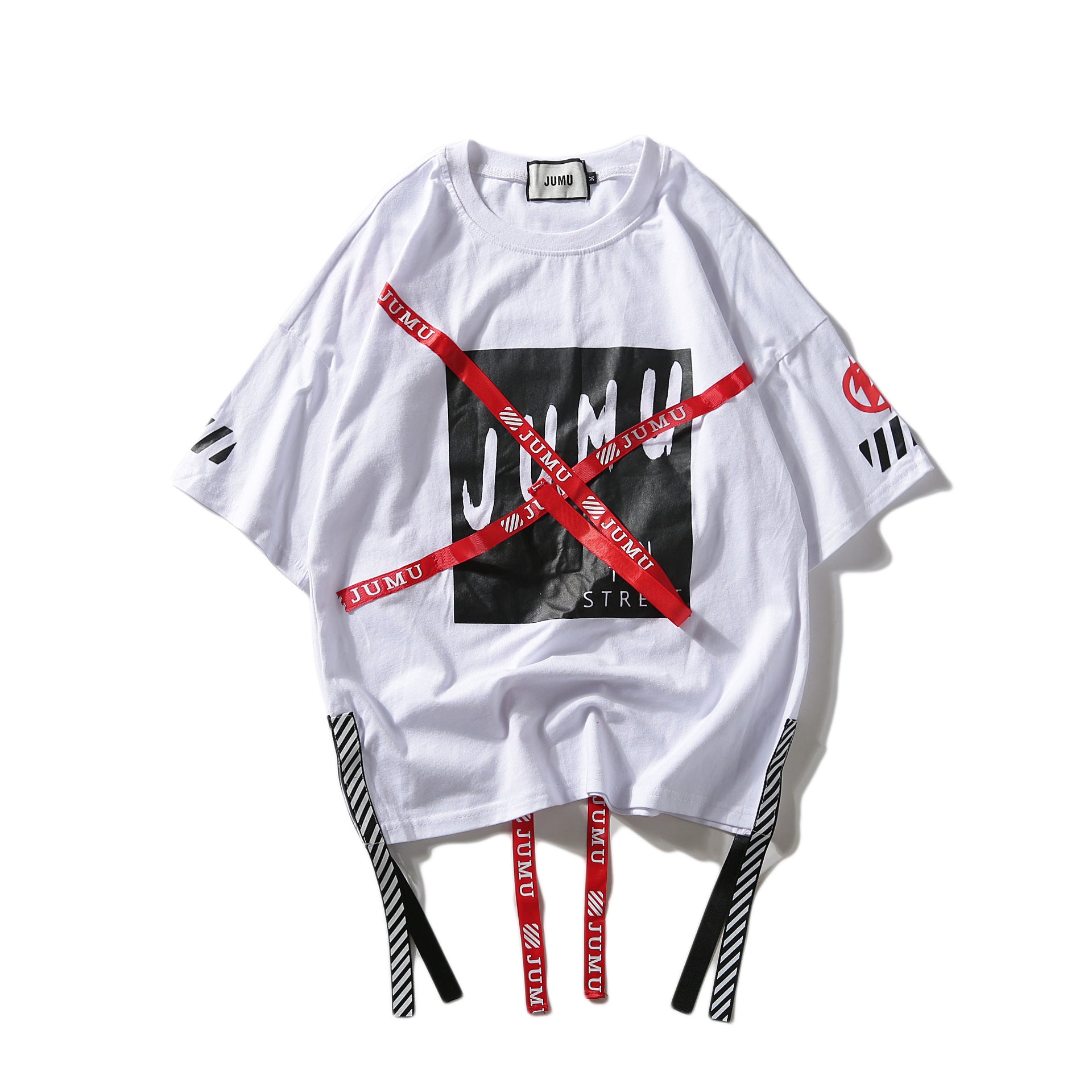 Hip Hop Streetwear T-Shirt for Men - Loose Fit Summer